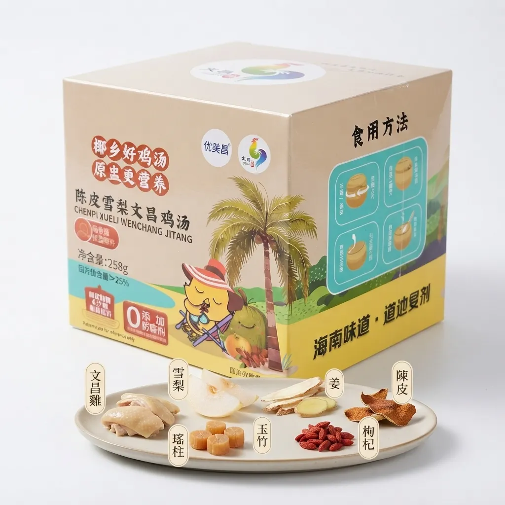 陳皮雪梨文昌雞湯